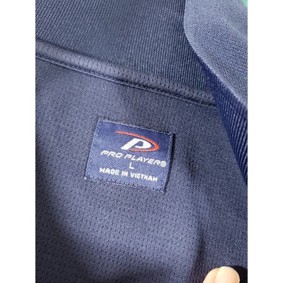 Penn State Nittany Lions Polo Shirt Size Large Mens Blue Work Logo NCAA Football - Picture 3 of 8